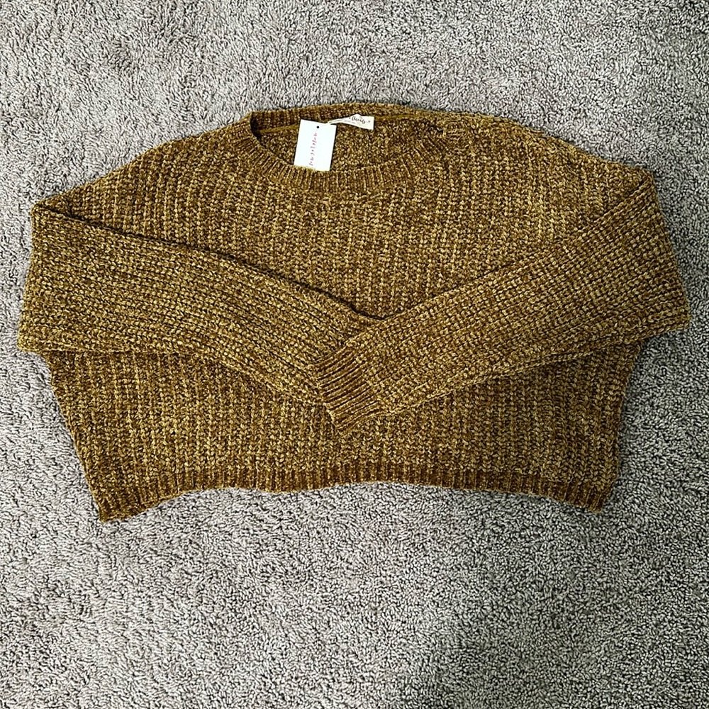 NWT American Threads Crop Sweater